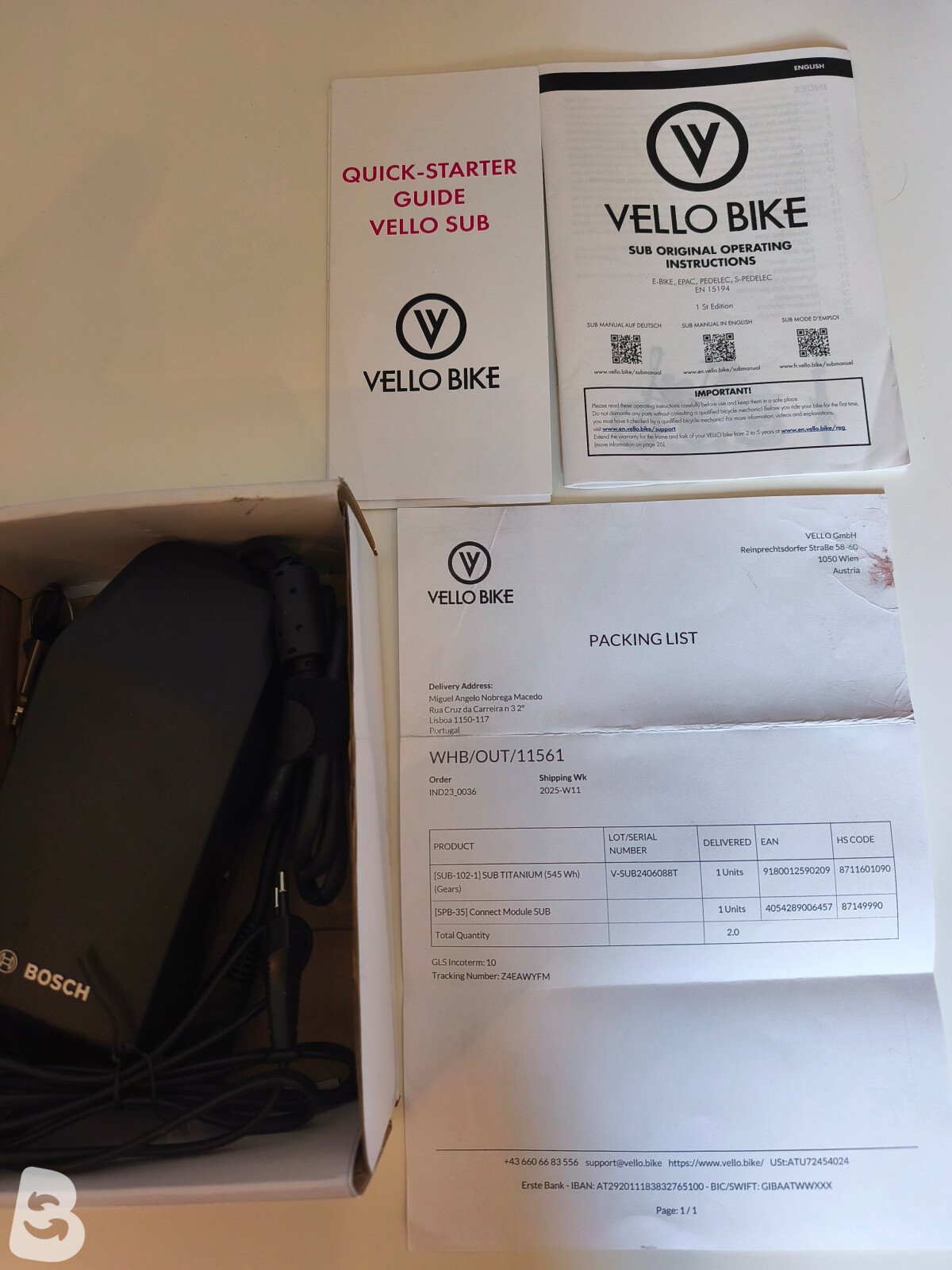 Prevelo Vello Sub Titan gear 2025