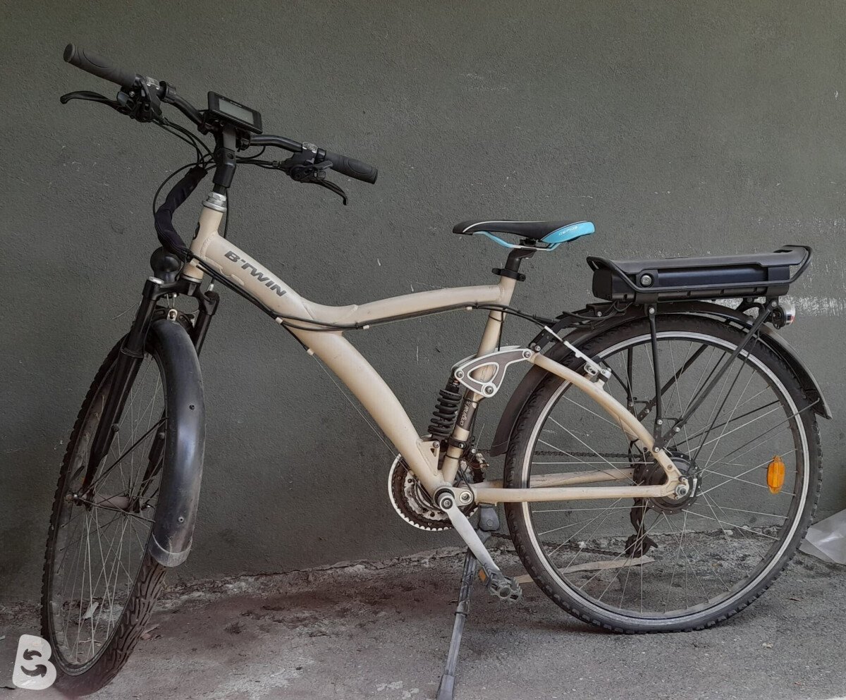 B'Twin 700 ebike 2018