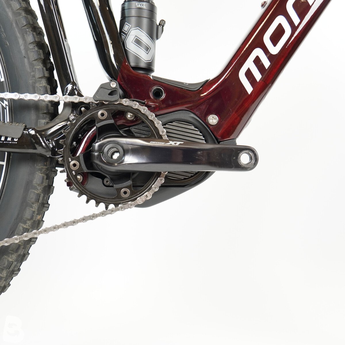Mondraker Crusher RR translucent red carbon Testrad 2024
