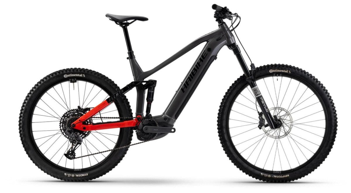 Haibike Allmtn 4 silver red black 2026
