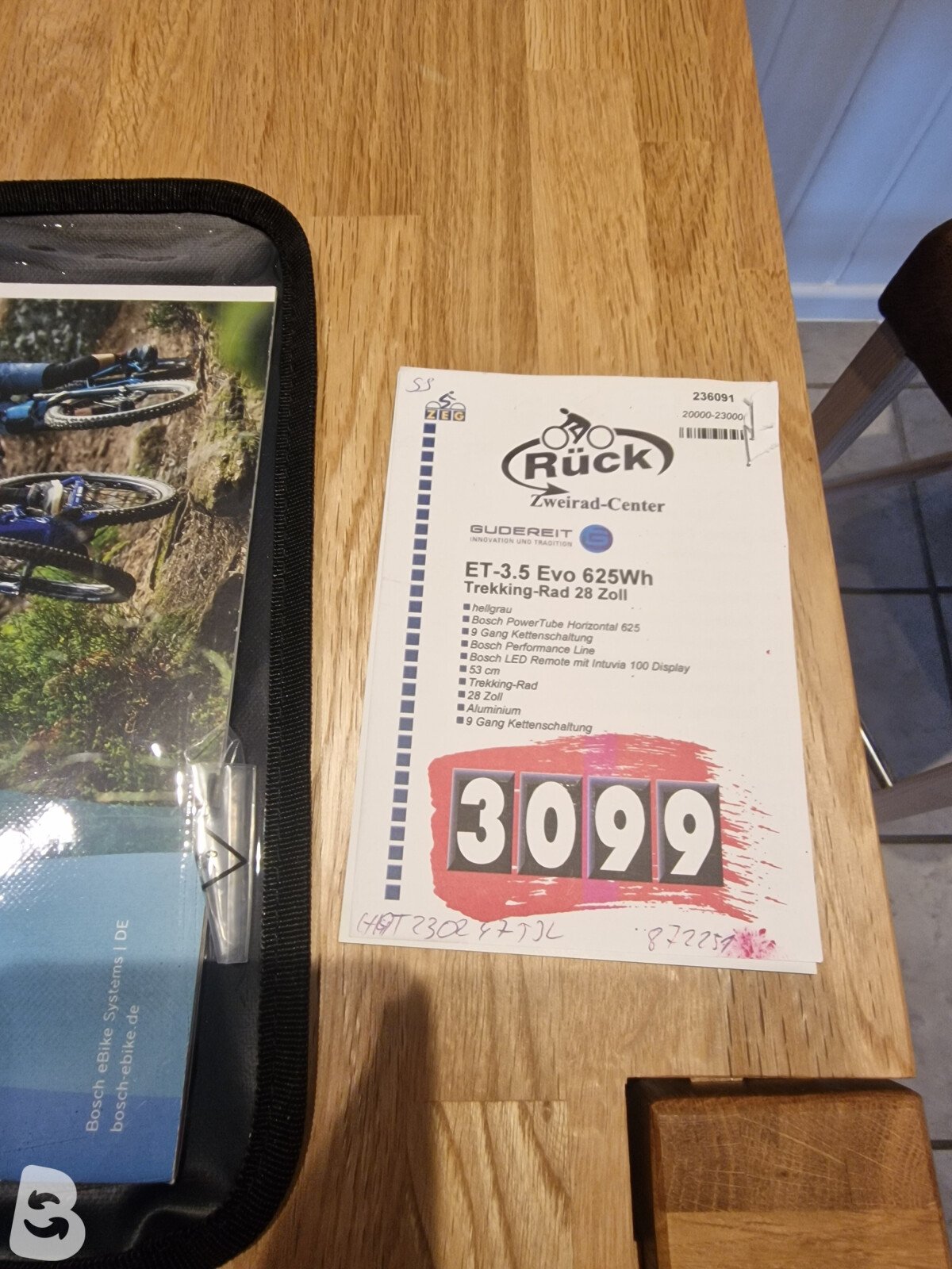 Gudereit ET-3.5 Evo 625 Wh 2023