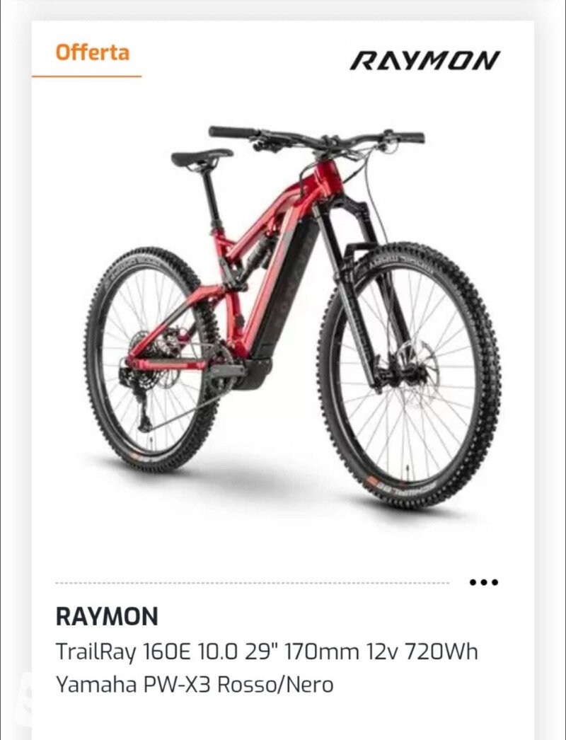 Raymon TrailRay 160E 10.0 2024
