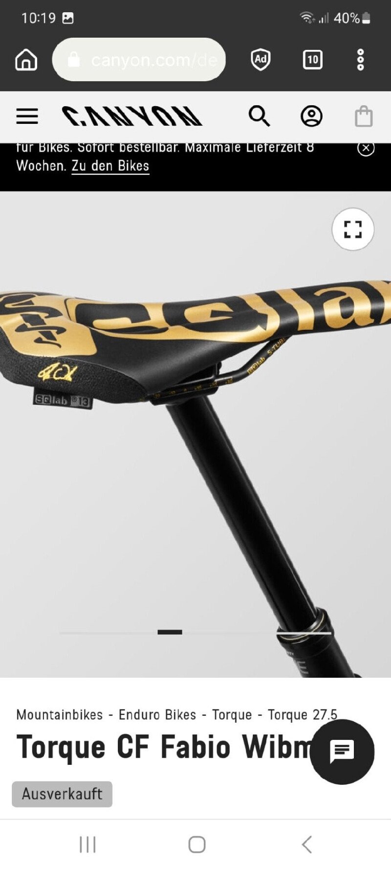 Canyon Torque CF FW Edition 2022