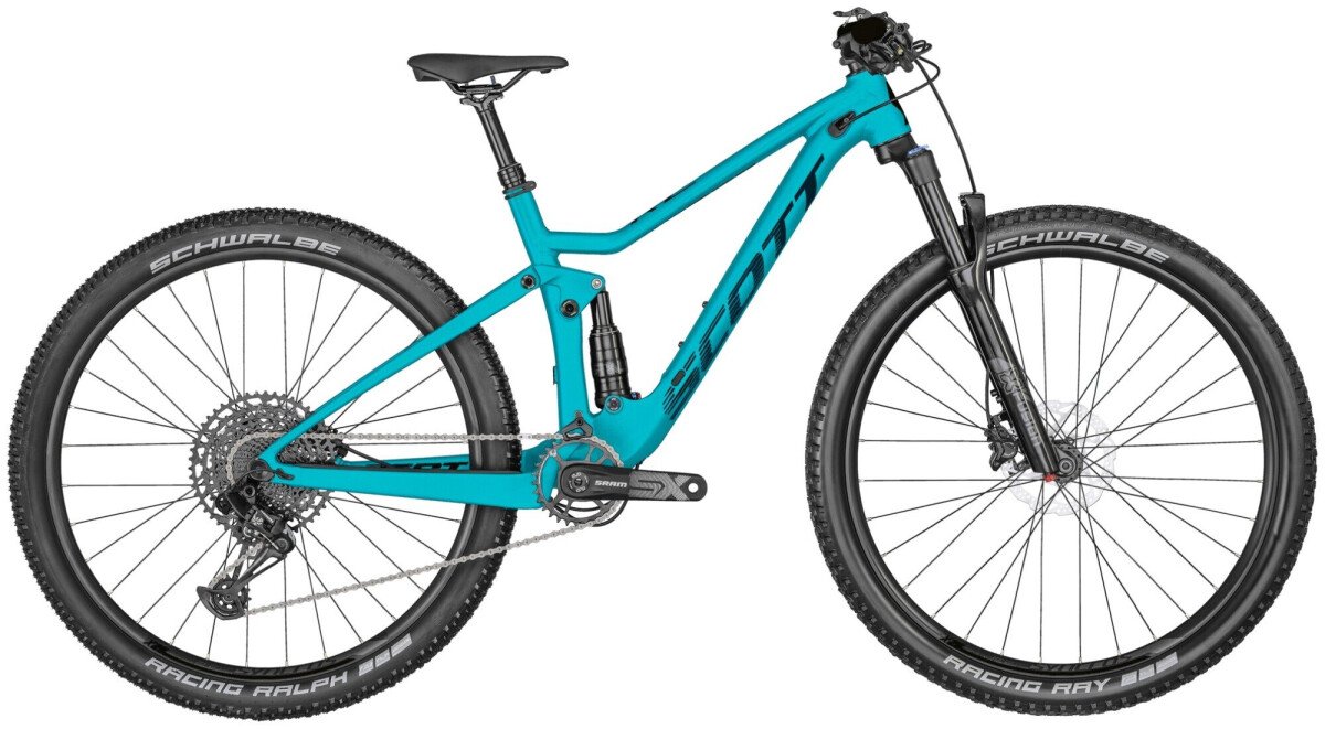 Scott Spark 700 cerulean blue / black 2024