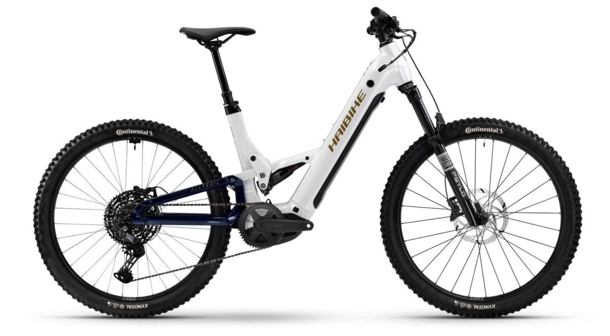 Haibike Alltrail 8 27.5 Low white blue gold 2026