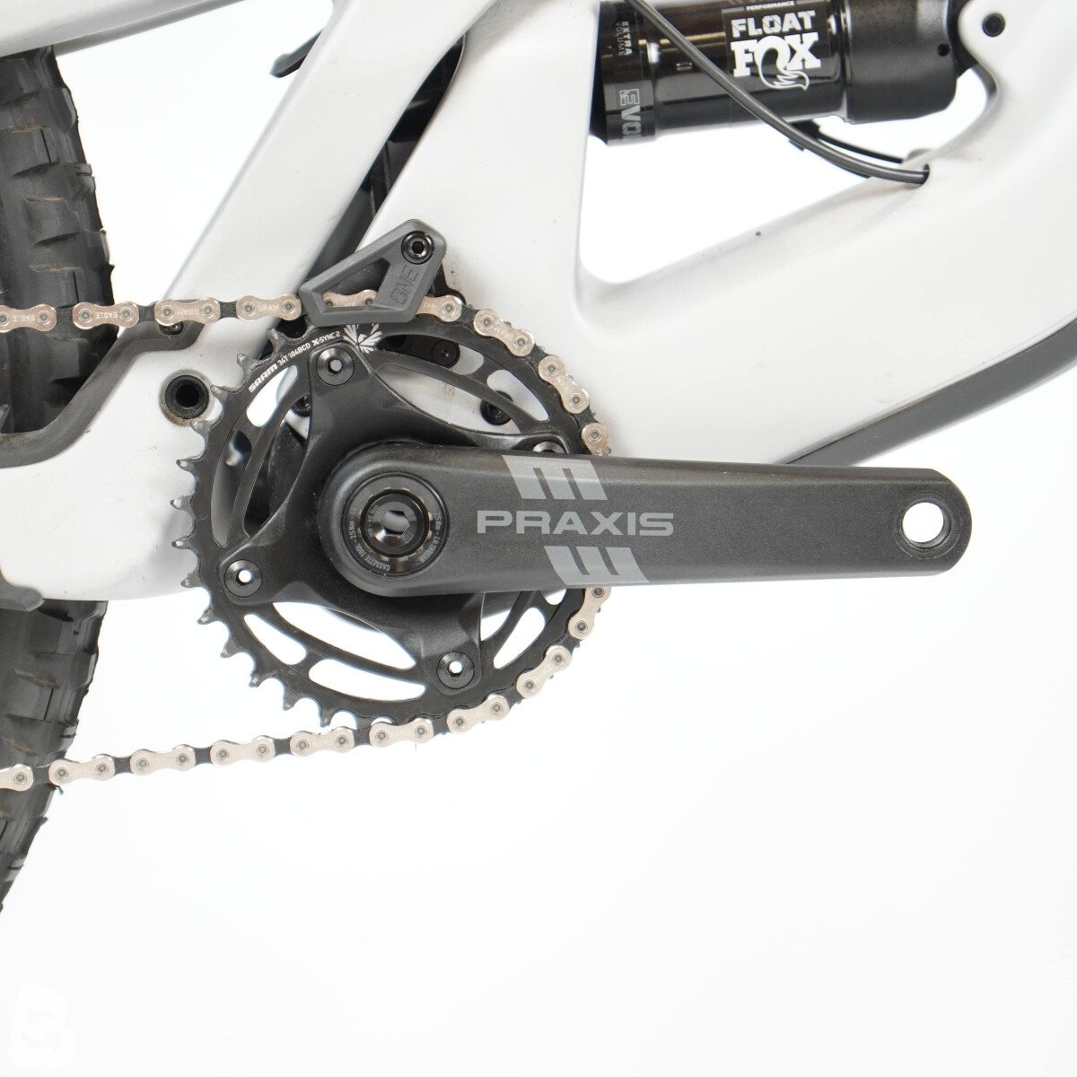 Santa Cruz Heckler SL C R matte silver Gebrauchtrad 2024