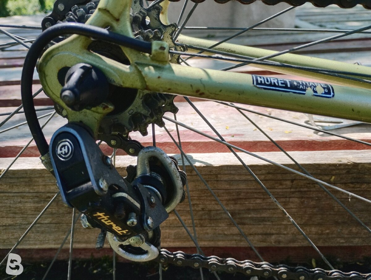 Motobecane 1978 C5 Columbus Frame, Huret Titanium Groupset