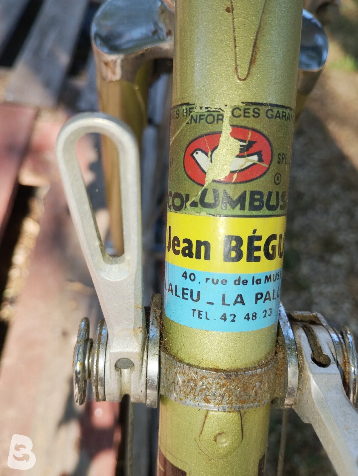Motobecane 1978 C5 Columbus Frame, Huret Titanium Groupset