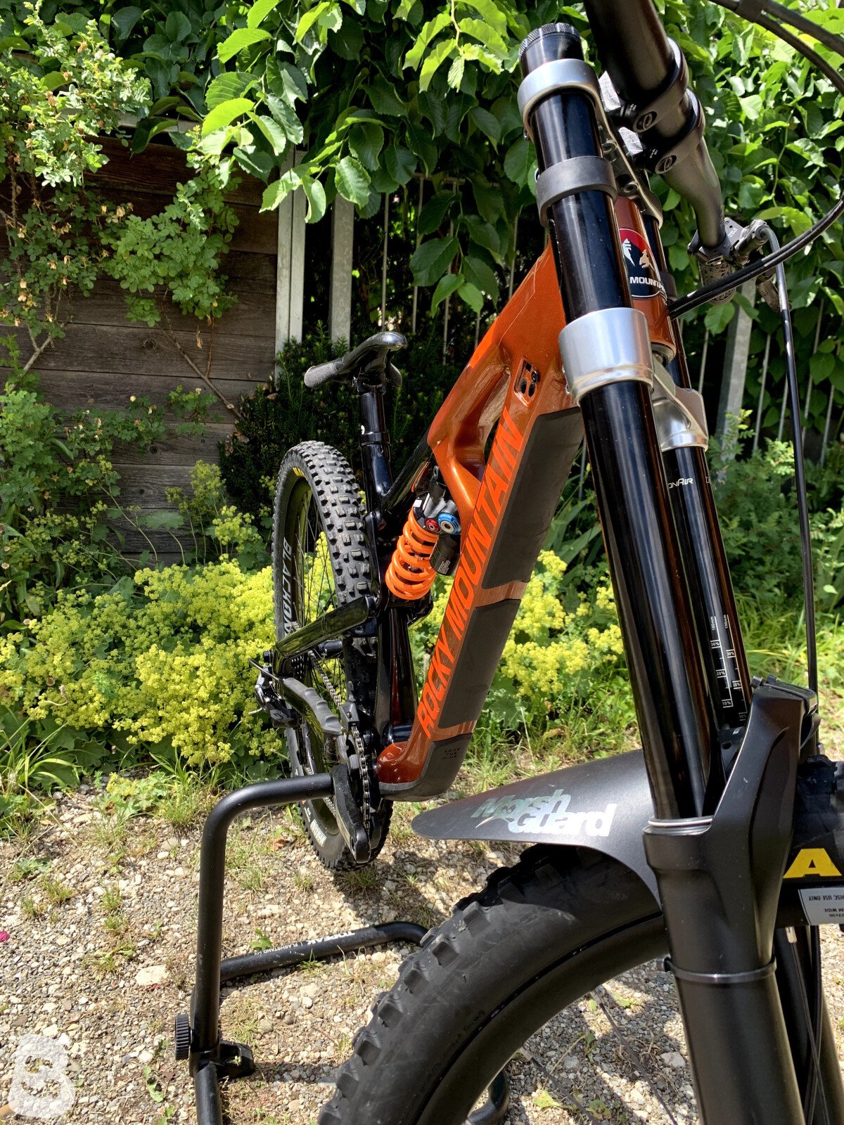 Rocky Mountain Slayer Carbon DH Orange/Schwarz Mullet 2021