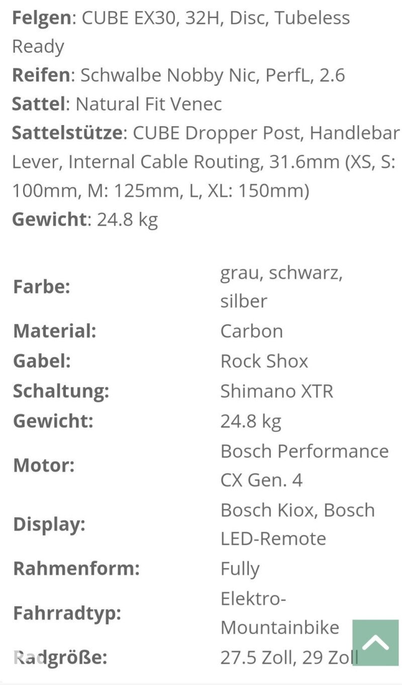 Cube STEREO HYBRID 140 HPC, RACE 750 2023