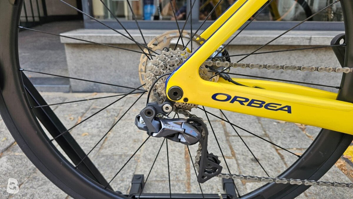 Orbea orca aero M20i team-d disc ultegra di2 + carbon wheels 2020