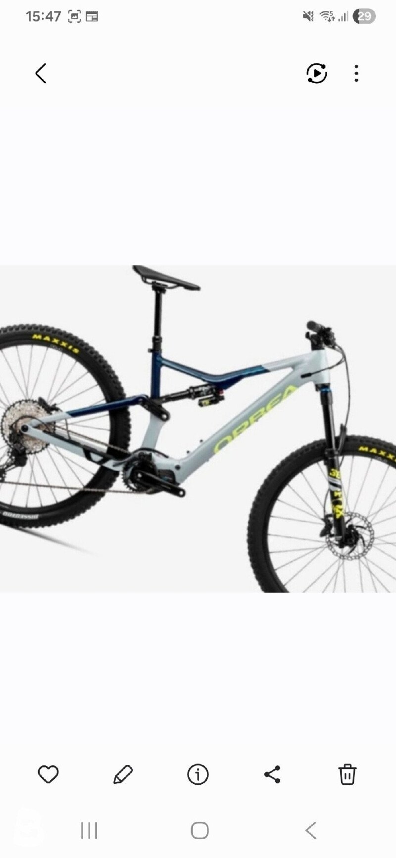 Orbea RISE H15 2022