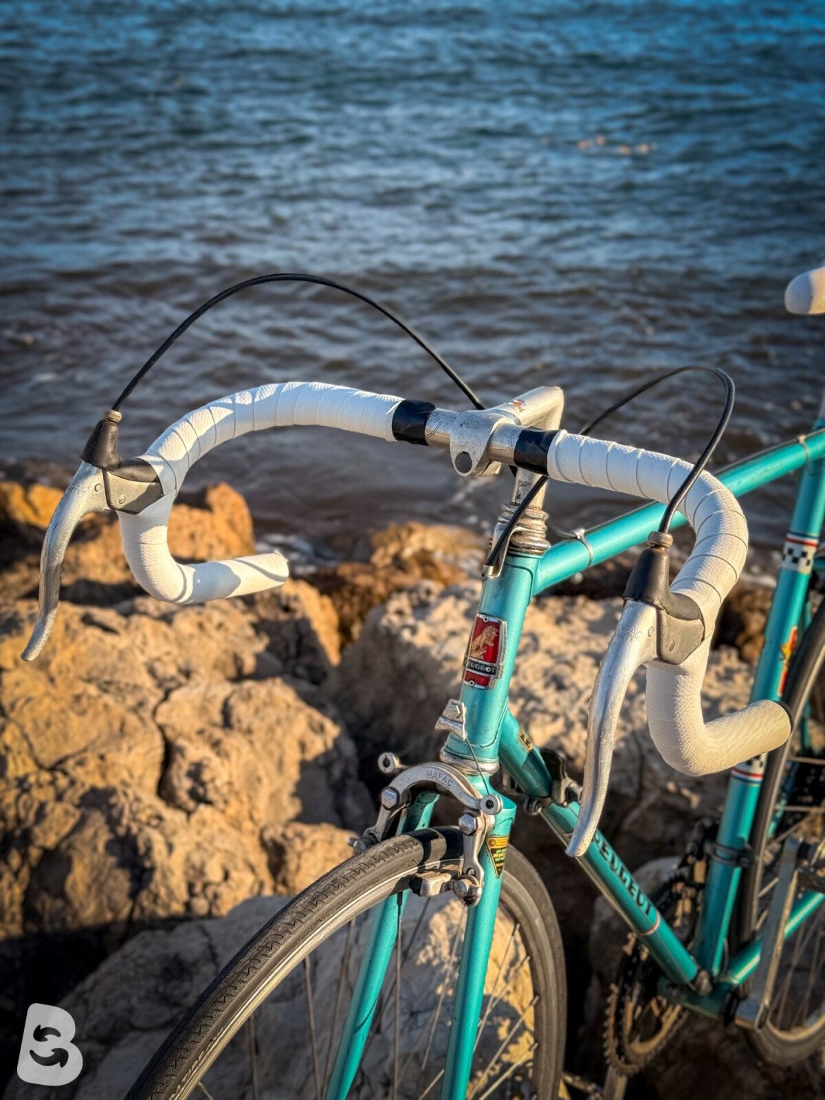 Peugeot PR10 — Vélo de route vintage français — Cadre Reynolds 531 — Groupe Simplex — Taille L 1990