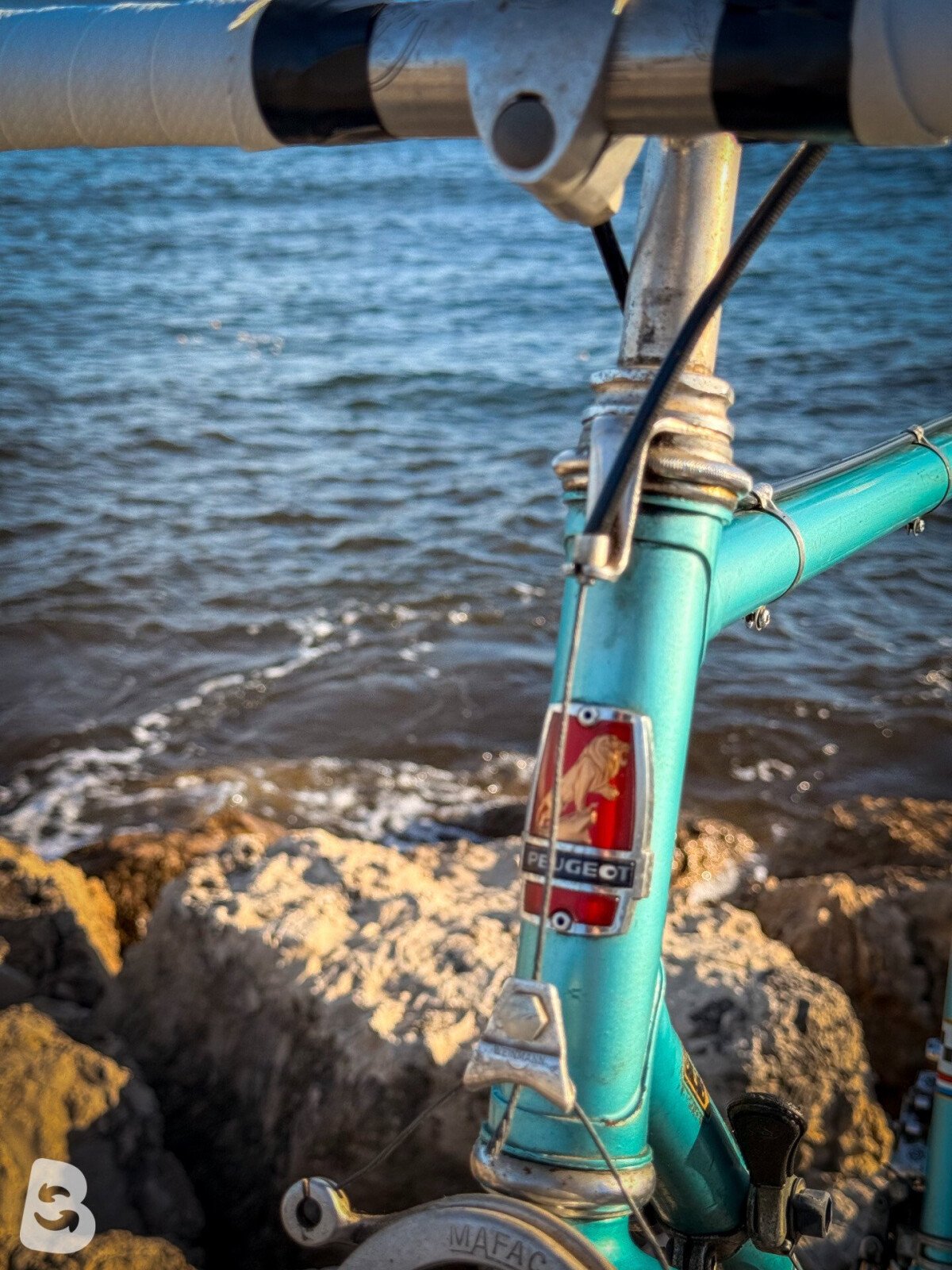 Peugeot PR10 — Vélo de route vintage français — Cadre Reynolds 531 — Groupe Simplex — Taille L 1990