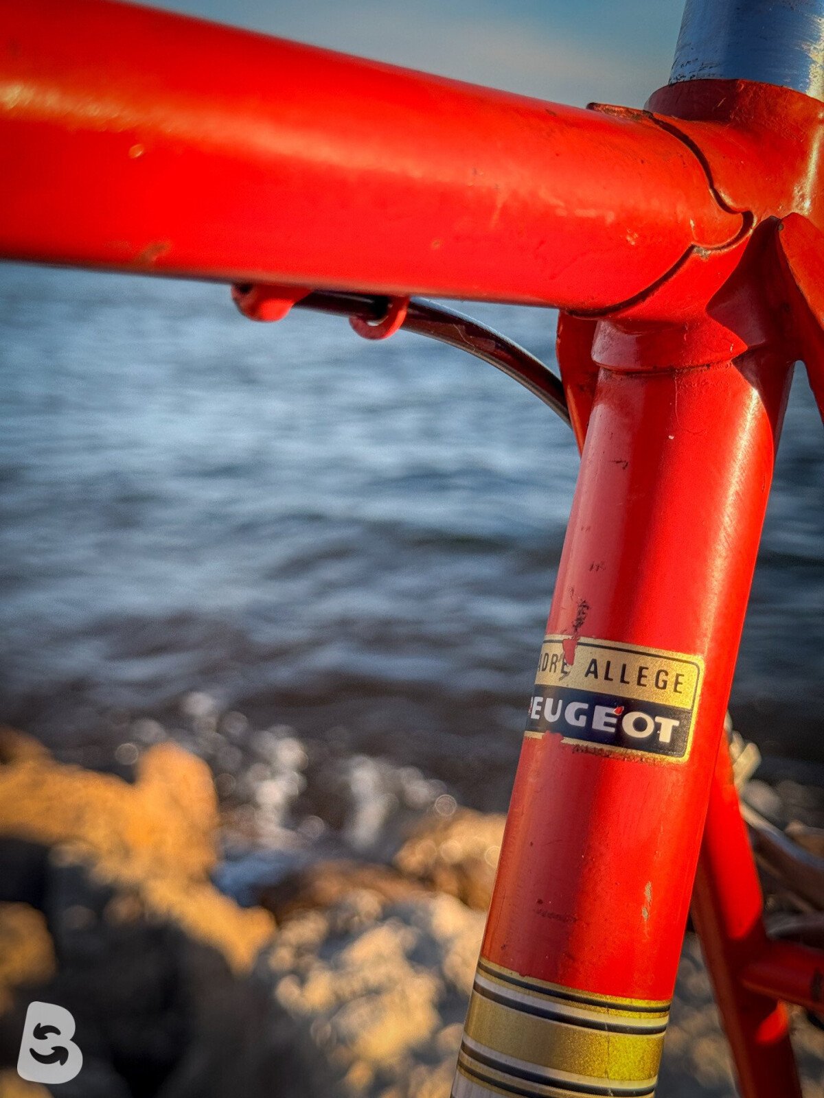 Peugeot PR10 — Vélo route vintage français — Cadre Allégé — Groupe Simplex — Taille L 1990