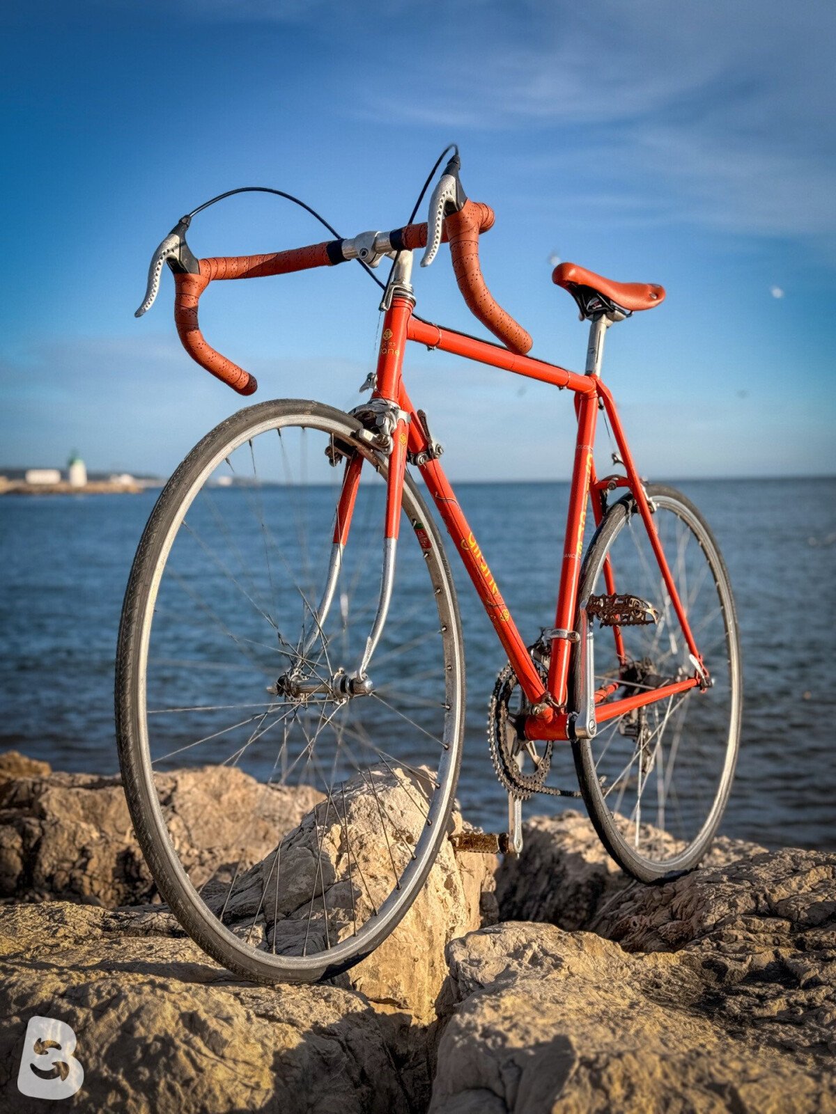 GITANE Vélo route vintage français — Cadre Reynolds 531 — Groupe Shimano 600 — Taille L 1990