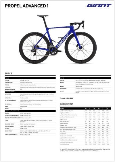 Giant Propel, Advanced 1 2024